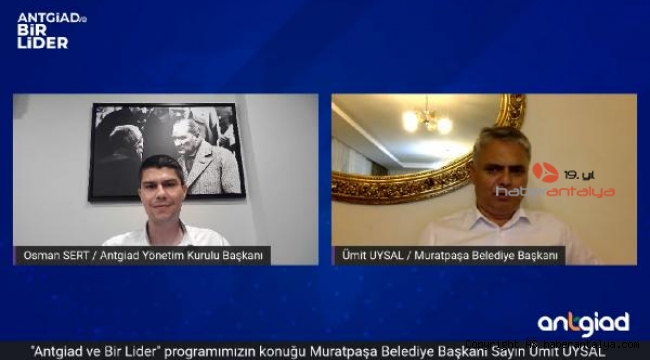 ANTGİAD'ın çevrimiçi konuğu Ümit Uysal oldu