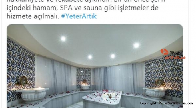 ATSO Başkanı Çetin'den kapanma tepkisi: 'Yeter artık'