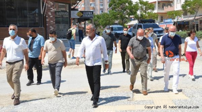 Başkan Sözen'den hizmet turu