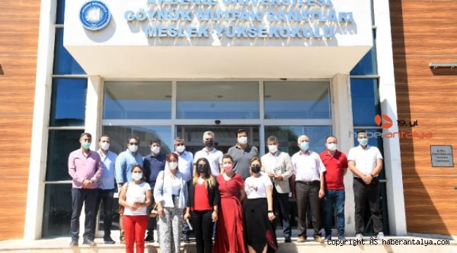 Başkan Topaloğlu'ndan, Göynük Mutfak Sanatları MYO'ya ziyaret