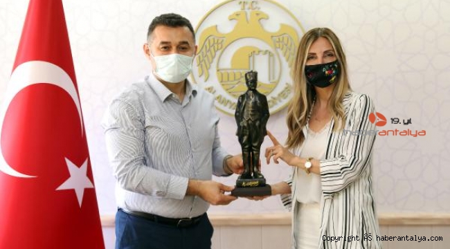 Başkan Yücel'e eğitime destek teşekkürü