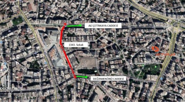 Doğu Garajı'nda 1343. Sokak trafiğe kapatıldı