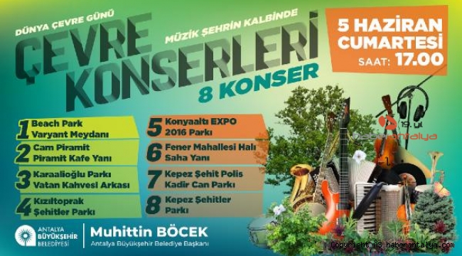 Dünya Çevre Günü ve haftası etkinliklerle kutlanacak