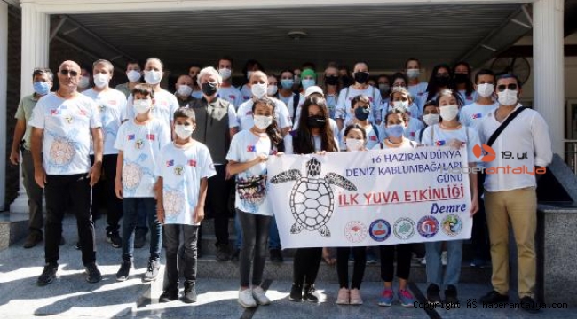 Dünya Deniz Kaplumbağaları Günü kutlandı
