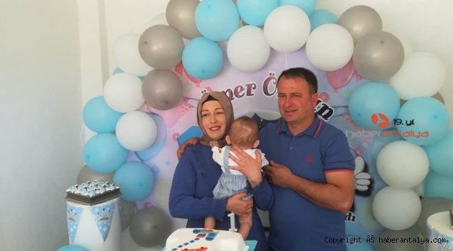 Dünyanın ilk kadavradan rahim nakliyle doğan Ömer Özkan bebek 1 yaşında