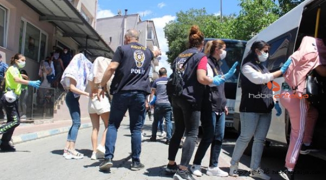 İş vaadiyle kandırıp, fuhşa zorlamışlar; 28 gözaltı !