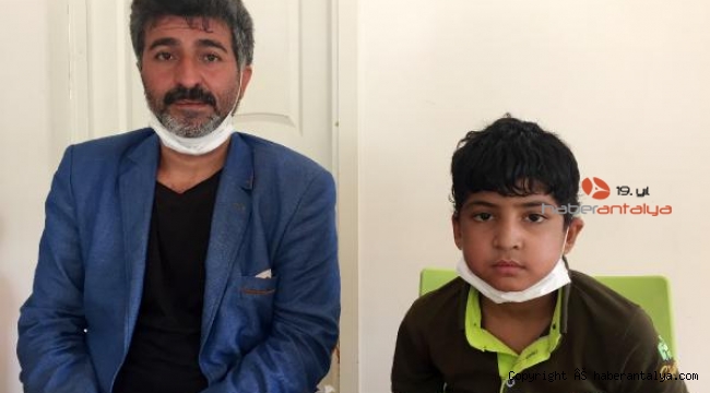 Karaciğer dokusuyla oğlunu hayata bağladı