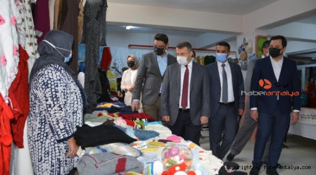 Korkuteli'de HEM sergisi açıldı
