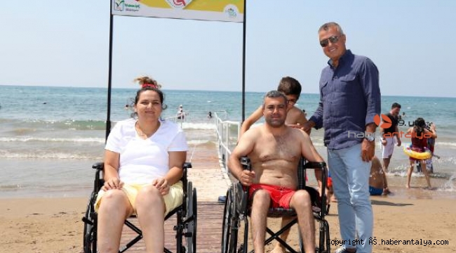 Manavgat Belediyesi Özgür Plajları hizmete açtı