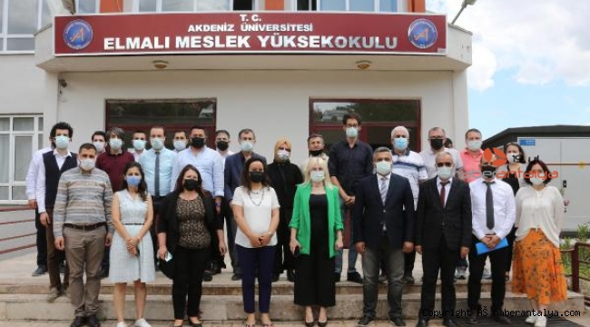 Rektör Özkan, Korkuteli ve Elmalı ziyareti