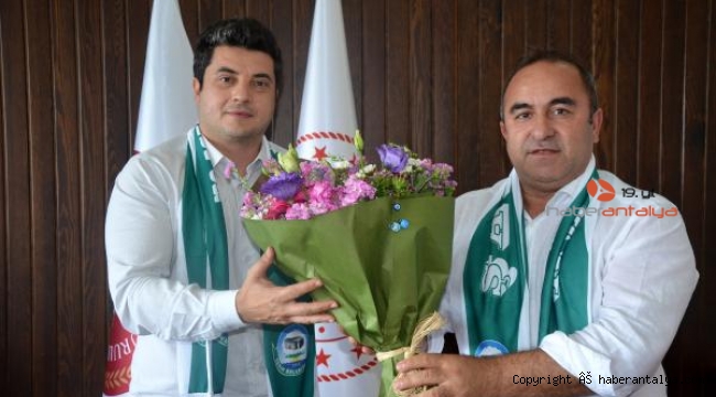 Serik Belediyespor'dan başsavcıya ziyaret