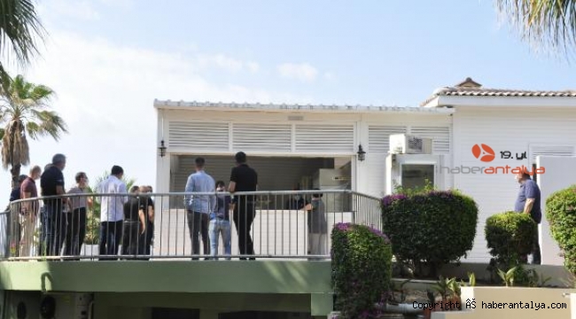 Sezon açılışı yapılan otel yıkımı