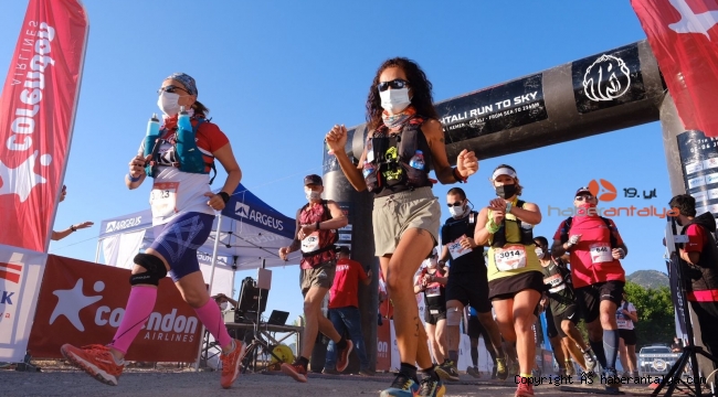 Tahtalı Run to Sky powered by Corendon Airlines'ta ilk birinciler belli oldu