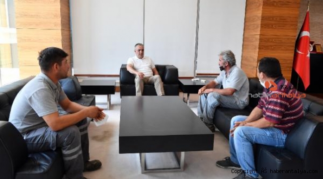 Temizlik işçilerinin 'Atatürk' duyarlılığı