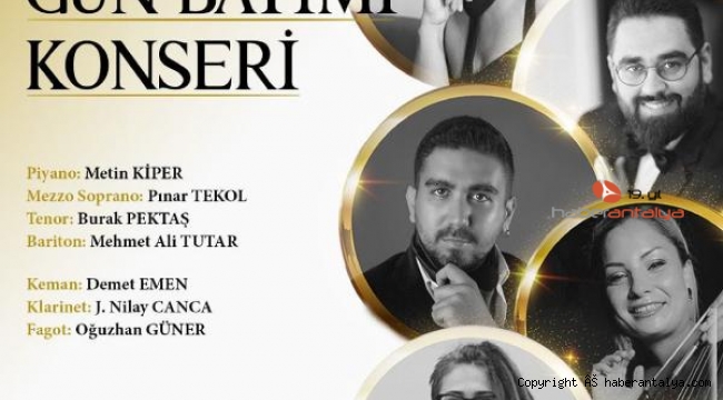 Antalya DOB'dan gün batımı konseri