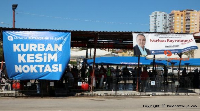 Antalya Kurban Bayramı'na hazır