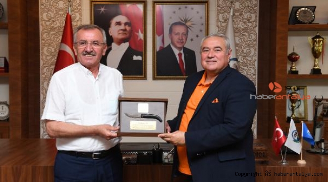ATSO Başkanı Çetin Serik'te