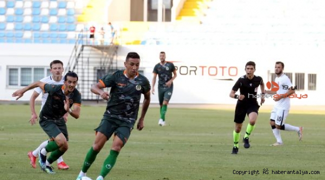 Aytemiz Alanyaspor ilk hazırlık maçında 2-1 mağlup