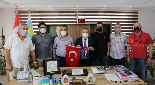 Başkan Böcek'ten 3 partiye ziyaret