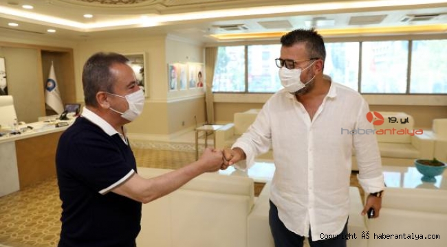 Başkan Böcek'ten Antalyaspor'a tam destek sözü