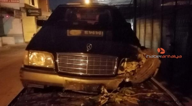 Başkan Geyikçi kaza yaptı