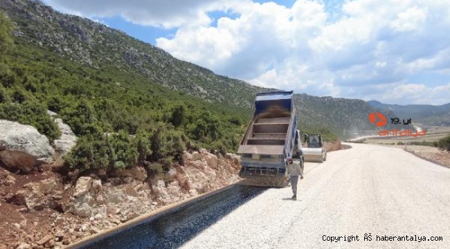 Büyükşehir Belediyesi Naldöken yolunu genişletiyor