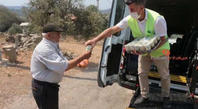 Büyükşehir Belediyesi tüm birimleri ile afet bölgesinde