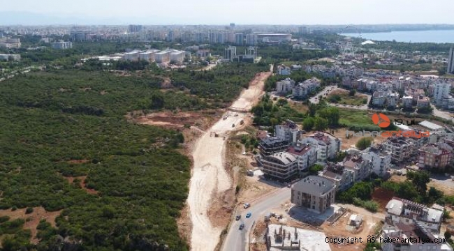 Büyükşehir'den Konyaaltı'na yeni yol