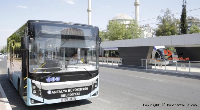 Büyükşehir'in toplu ulaşım araçları 15 Temmuz'da ücretsiz