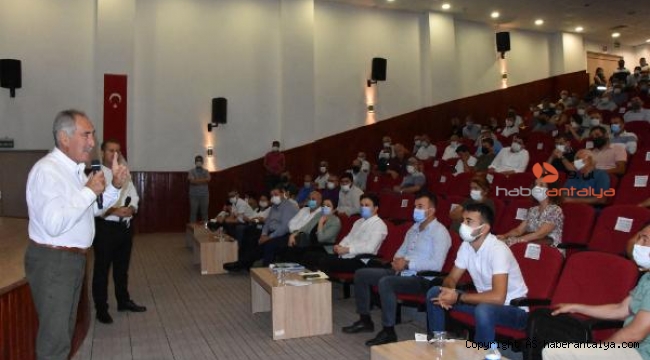 Demre ÇED Toplantısı'nda tek yürek oldu !