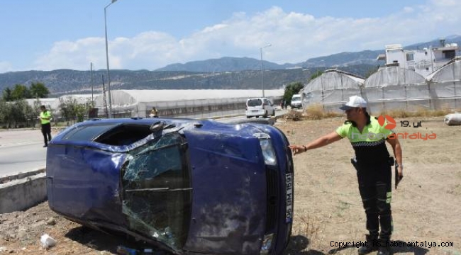 Demre'de kaza: 1 yaralı