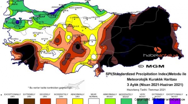 Dikkat ! 'Olağanüstü kuraklık' geliyor