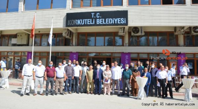 Doğal gaza abonelik için tören