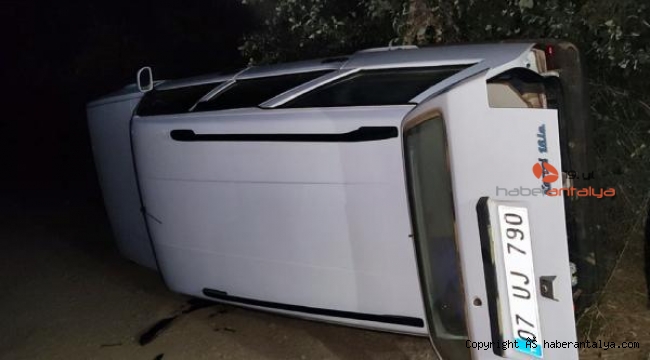 Gazipaşa'da kaza: 1 yaralı