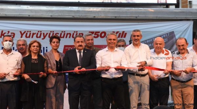 Hacı Bektaş Veli heykeli törenle açıldı