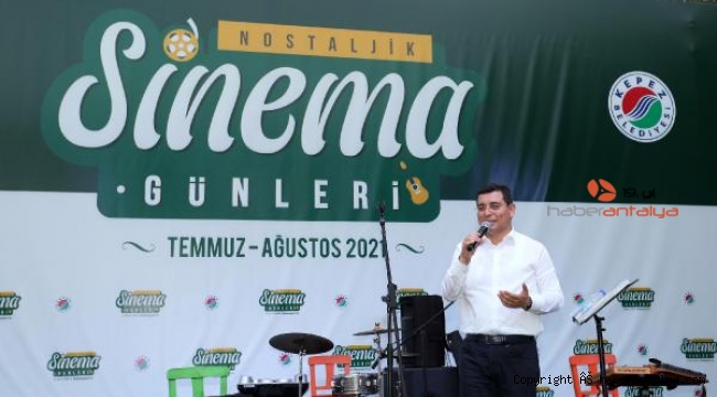 Kepez'de 'Nostaljik Sinema Günleri' başladı