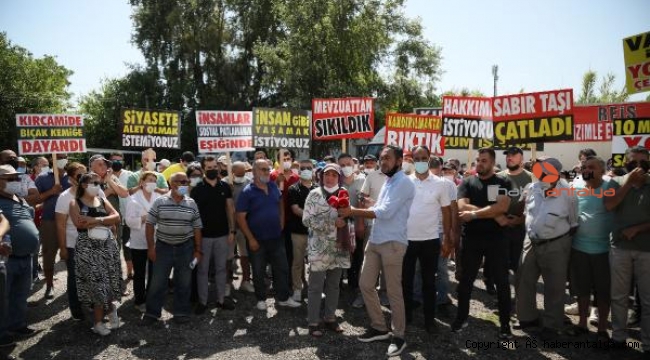 Kırcamili imar sorunu için toplandı