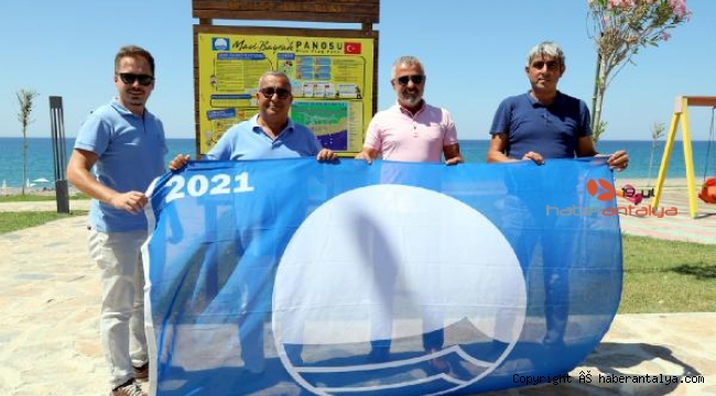 Kızılot Halk Plajı mavi bayraklandı