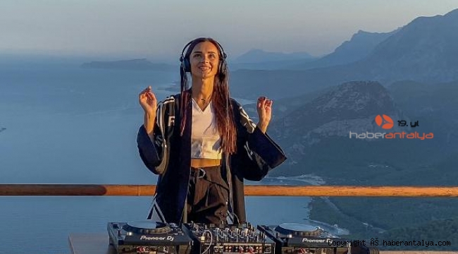Konser için geldiği Antalya'da klip çekti