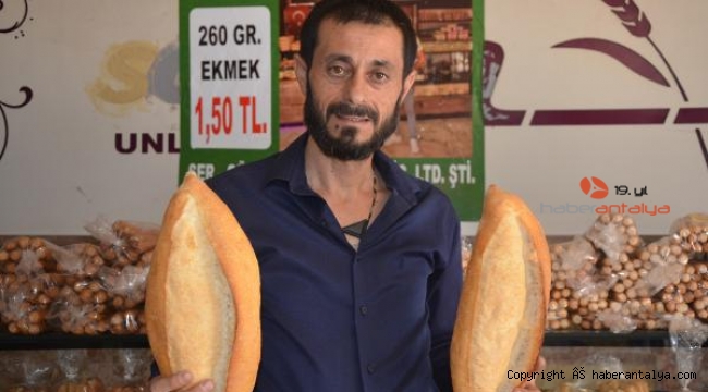Meslektaşlarına kızan fırıncı, ekmeği 1,5 TL'den satmaya başladı