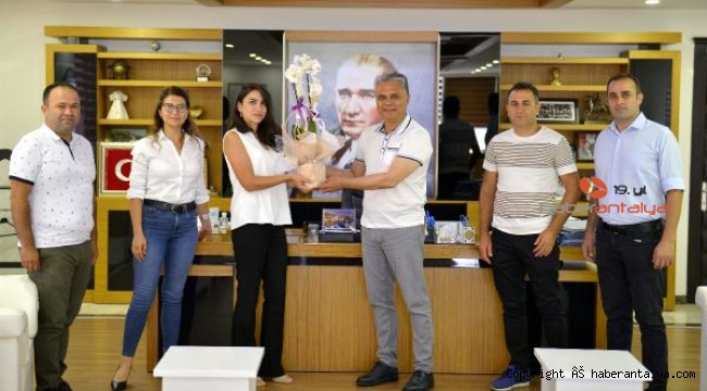 Sağlıkçılardan Başkan Uysal'a teşekkür