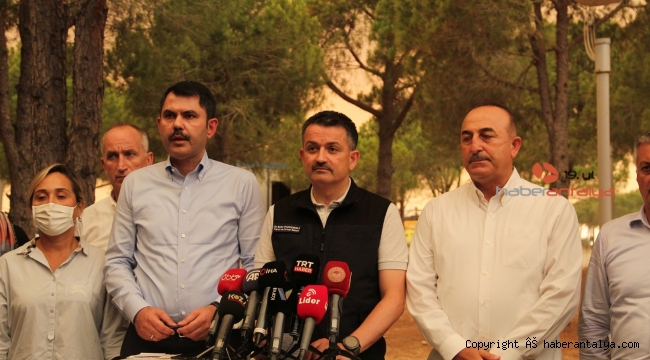 Yangınlarla ilgili flaş açıklamalar !