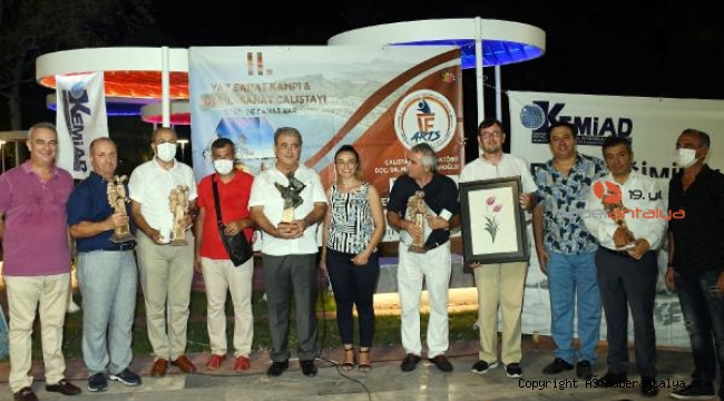 Yaz Sanat Kampı ve Kültür Sanat Çalıştayı sona erdi