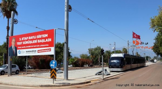 3. Etap Raylı Sistemde son durum ne ?