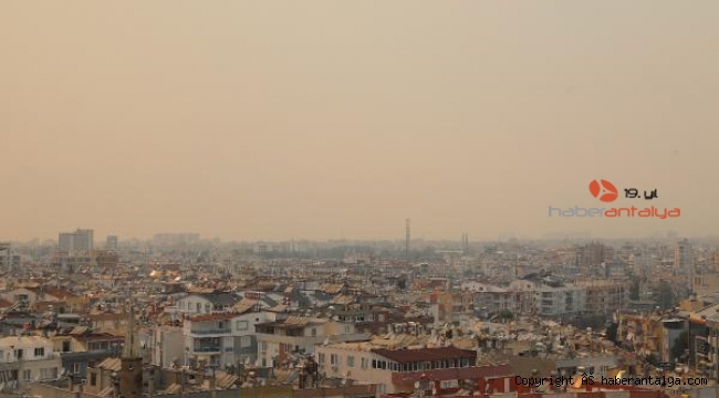 Antalya duman altı !
