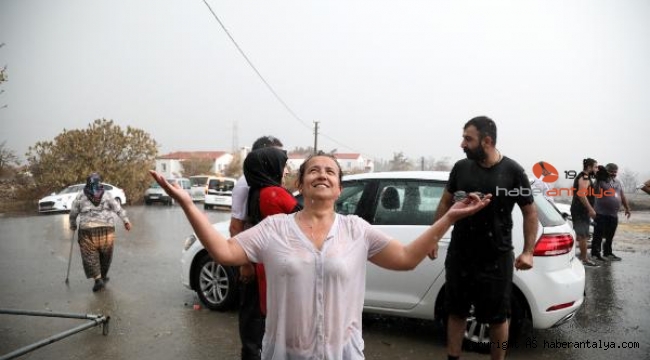 Antalya'daki yangınlarda soğutma çalışmaları sürüyor