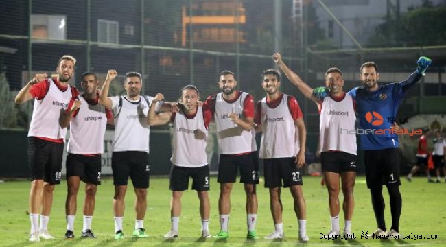 Aytemiz Alanyaspor, Medipol Başakşehir maçı hazırlıklarına başladı