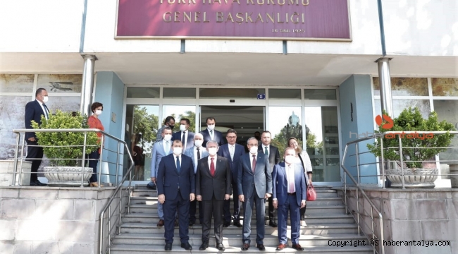 Başkan Böcek Ankara'da