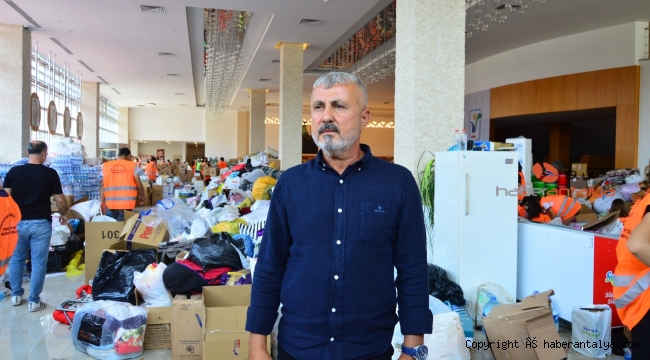 Şükrü Sözen'den yangın ve yardım açıklaması 