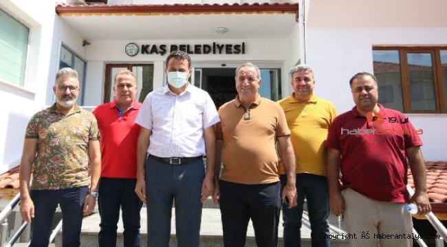 Başkan Ulutaş'a kardeş şehir heyetinden ziyaret